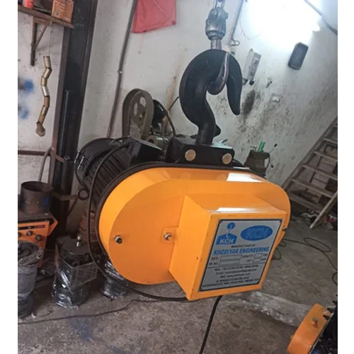 7.5 Ton Motorized Chain Hoist - Color: Yellow ( Base)
