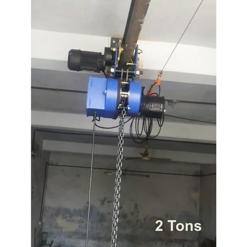 2 Ton Electric Chain Hoist - Surface Finish: Polished