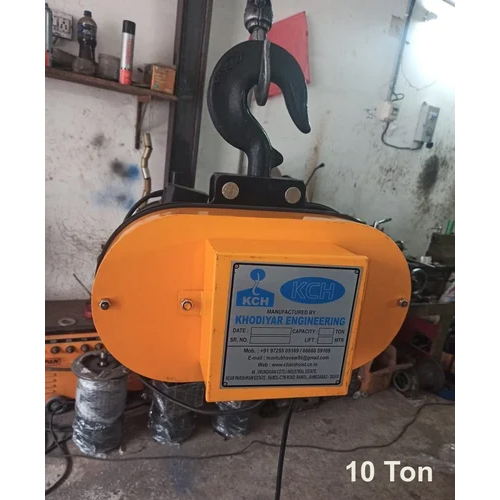 Power Lift Chain Hoist - Capacity: 10 Ton