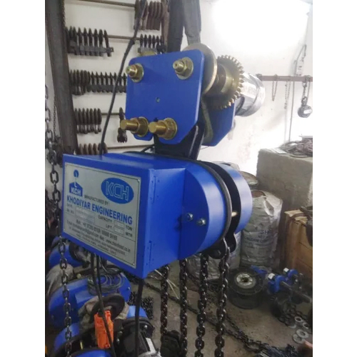 Carl Stahl 3 Ton Electric Hoists - Color: Blue