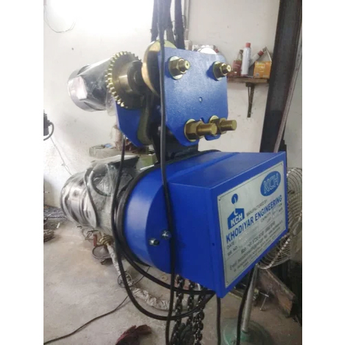 Kch Make Electric Chain Hoist With Electric Trolley - Capacity: 3 Ton
