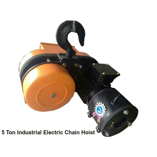 5 Ton Industrial Electric Chain Hoist - Frequency: 50 Hertz (Hz)