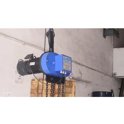 10 Ton Chain Hoist - Color: Blue & Black