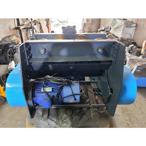 8 Ton Wire Rope Hoist - Color: Blue