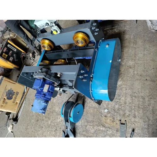 5 Ton Wire Rope Hoist - Color: Blue