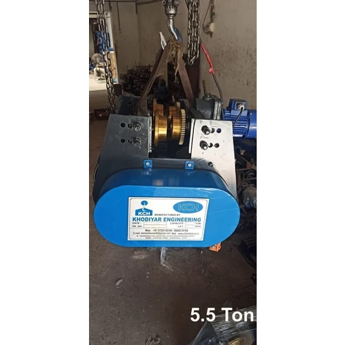 Electric Wire Rope Hoists - Capacity: 5.5 Ton