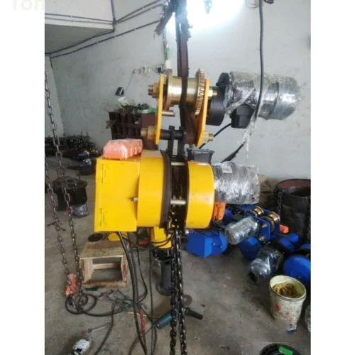 Electric Chain Hoist With Electric Trolley - Capacity: 1 Ton