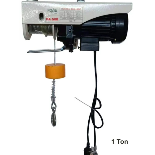 1 Ton Semi Electric Hoist - Sling Type: Wire Rope