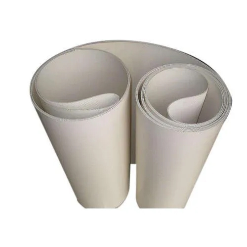 White PVC Conveyor Belt