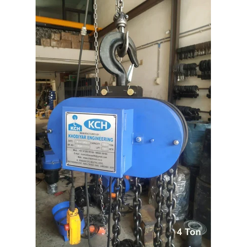4 Ton 3 Phase Electric Chain Hoist