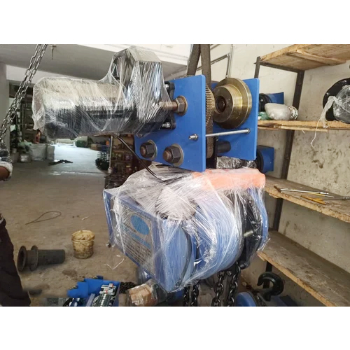 12.5 Ton Monorail Hoist Trolley - Color: Blue