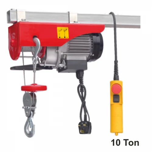 10 Ton Mini Electric Hoist - Length: 20/10  Meter (M)