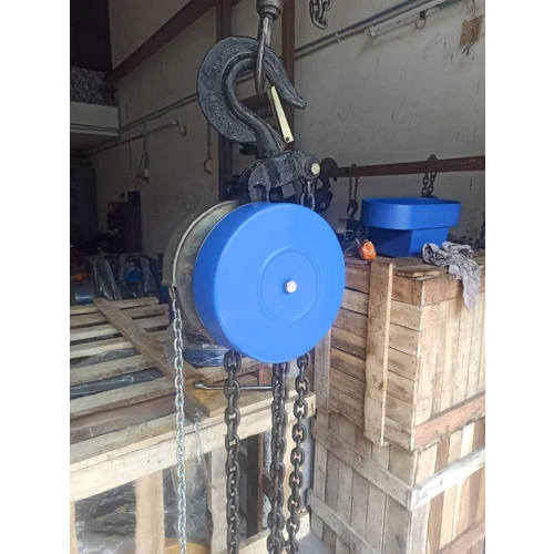 Manual Chain Pulley Block - Color: Blue