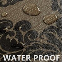 PVC Royal Brown Peel Off Stickers Wallpaper