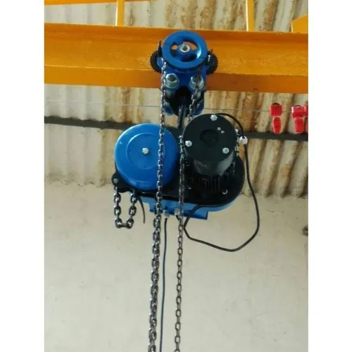 Color Coated Pillar Mounted Jib Crane - Color: Blue