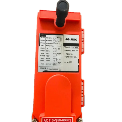 Crane Pendant Wireless Remote - Color: Orange