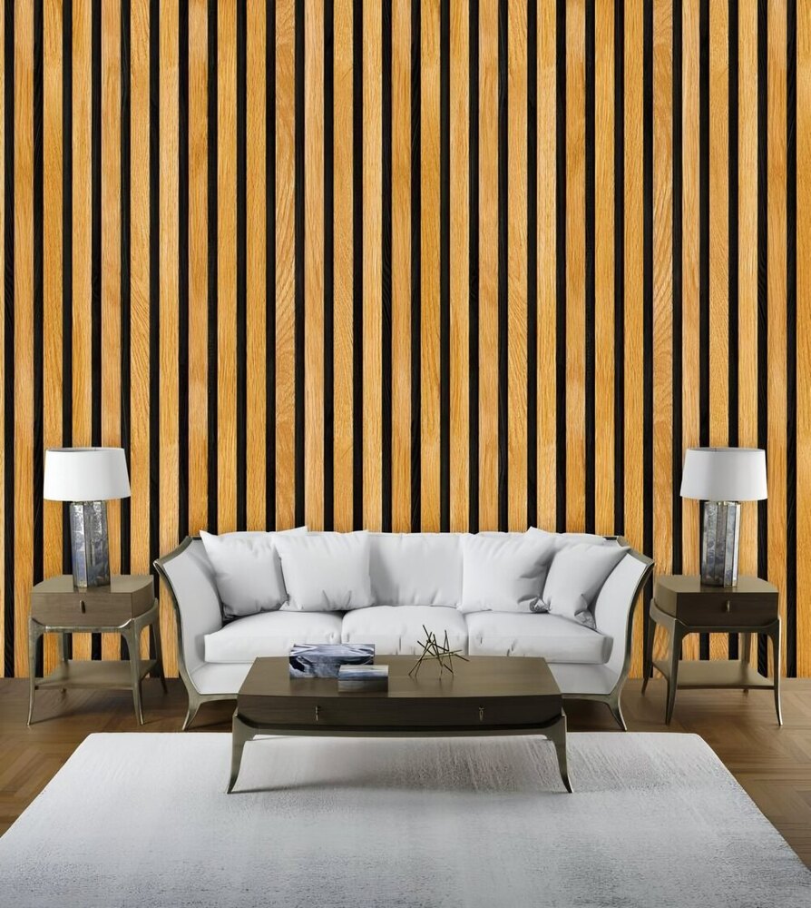 Self Adhesive Vinyl Film Wood Grain Wallpaper