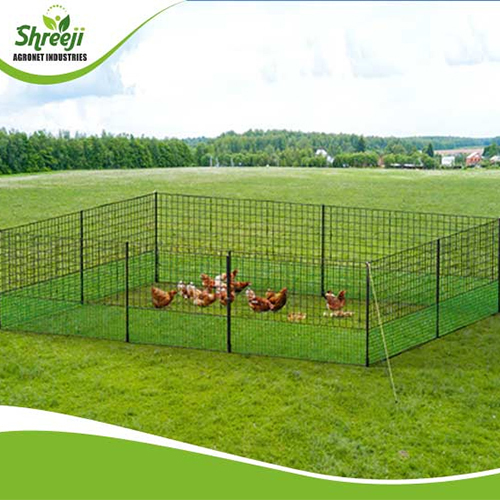 Poultry Farm Net - Color: Green