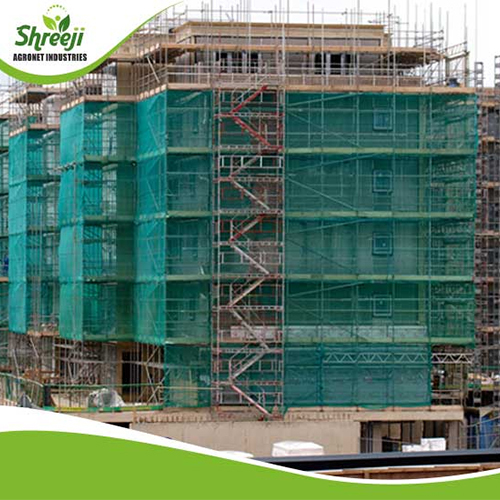 Scaffolding Net - Color: Green