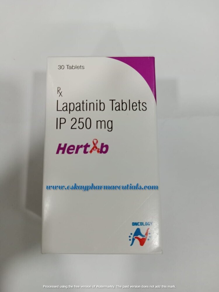  Lapatinib  250 mg Tablet 