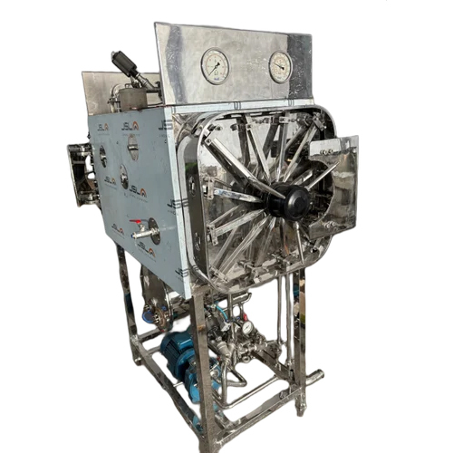 Horizontal Rectangular High Pressure High Vacuum Double Door Sterilizer