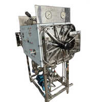 Horizontal Rectangular High Pressure High Vacuum Double Door Sterilizer - Application: Industrial