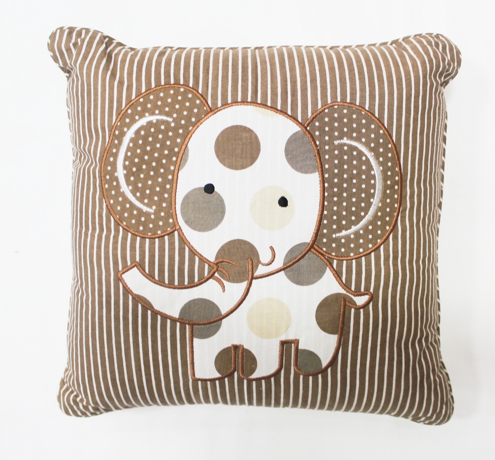 Teddy Bear Print Baby Pillow Case
