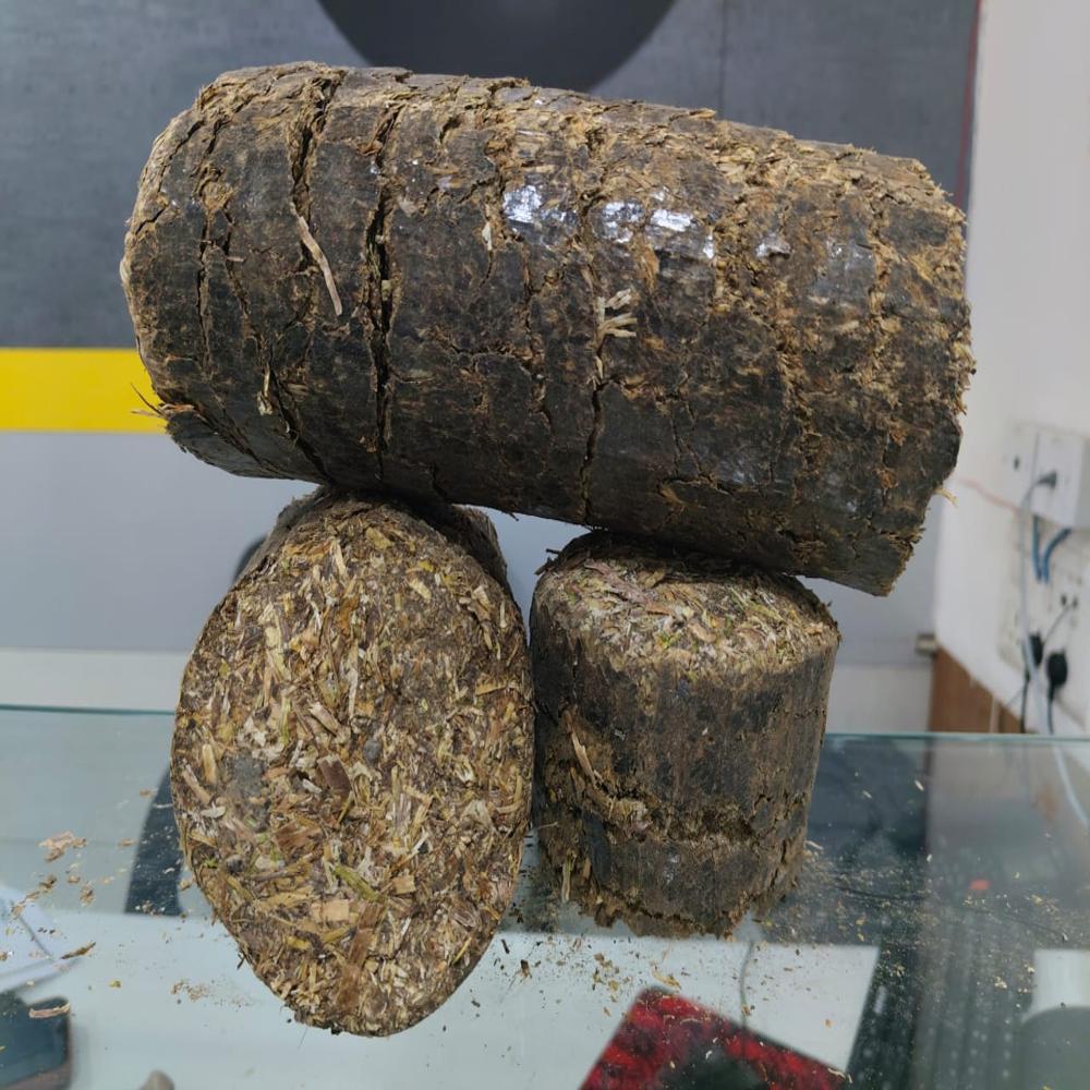 Biomass 90 Mm Mustard Briquettes 