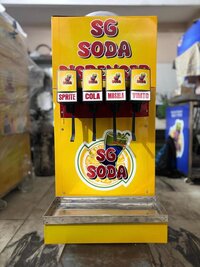 4 Flavors Table Top Soda Machine