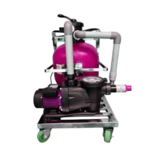 Swimming Pool Suction Sweeper Pump - Color: Purple