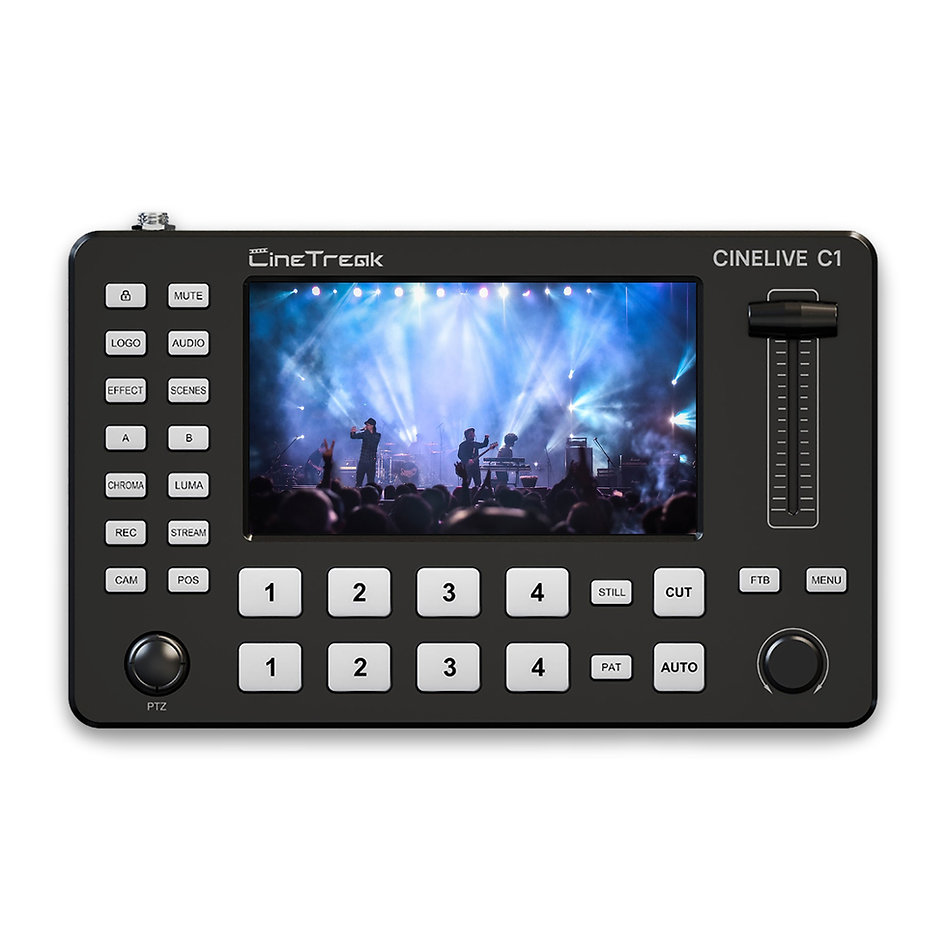CineTreak CineLive C1 Compact 4-Channel HDMI Streaming Video Switcher