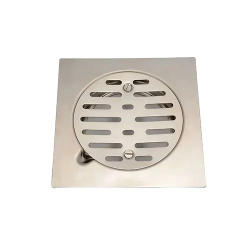 Swimming Pool Stainless Steel Floor Drain - Color: Silver