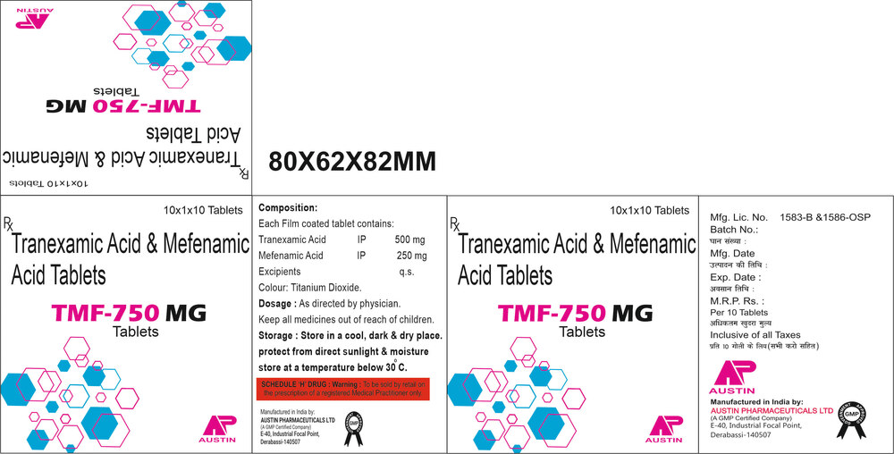 Tranexamic Mefenamic टैबलेट -
