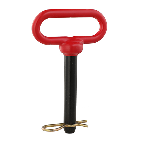 Red Hitch Pin - Finishing: Powder Coating Finish
