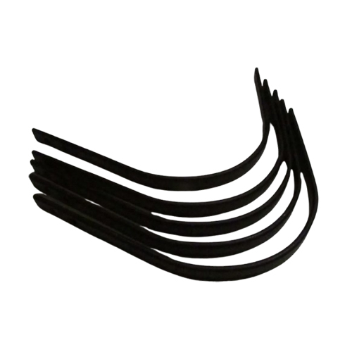 2 Hole Landscape Rake Tine - Finishing: Polished