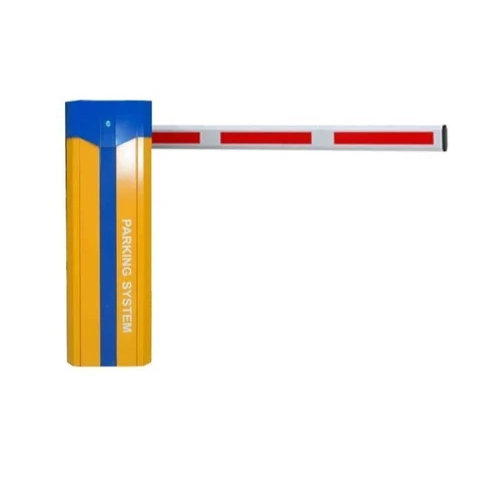 Iron Automatic Boom Barrier - Color: Yellow
