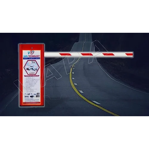 Automatic Ss Parking Boom Barriers - Color: Red