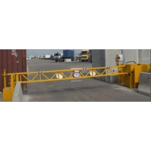 Crash Rated Automatic Boom Barriers - Color: Yellow