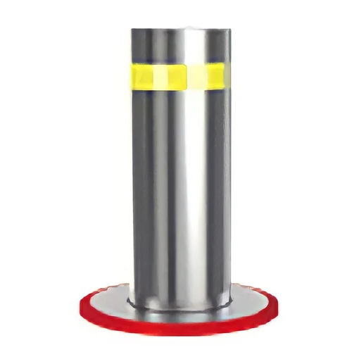 Automatic Rising Stainless Steel Bollard - Color: Silver