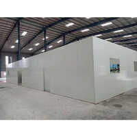 Puf Partition Panel - Puf Material, 50-100mm Thickness, White Painted Finish | High Insulation Properties, 1-year Warranty