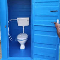 Prefabricated Bio Toilet - Color: Blue