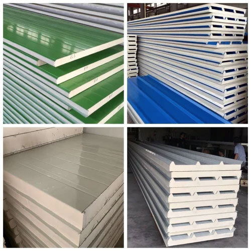 Coated Puf Insulated Panels