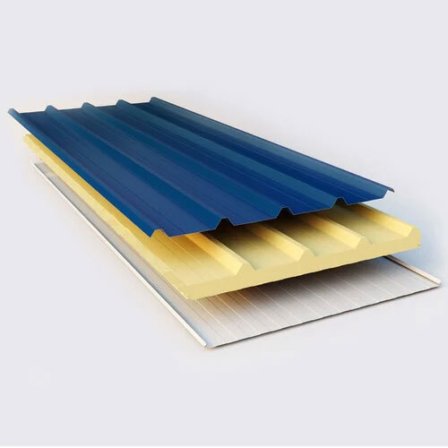 Color Coated PUF Insulated Wall Panel