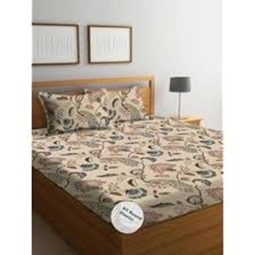 Fi-tin Printed Bedsheet - Density: 108*108 Inch Kilogram Per Cubic Meter (Kg/m3)