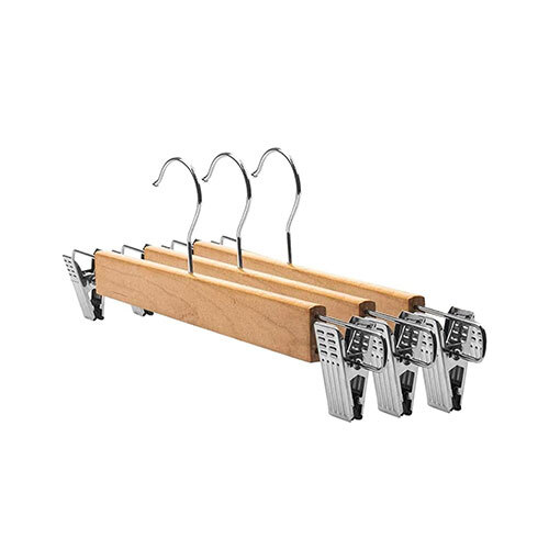 Wooden clip hanger