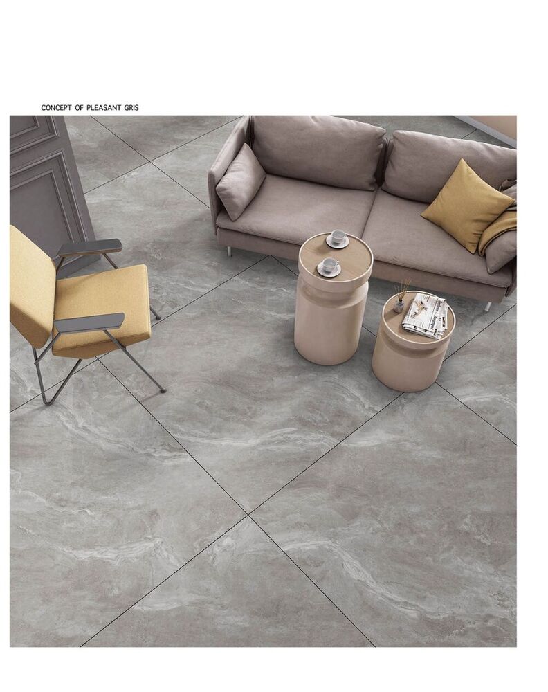 1200X1200Mm Glossy Porcelain Vitrified Floor And Wall Tiles - Color: Whites