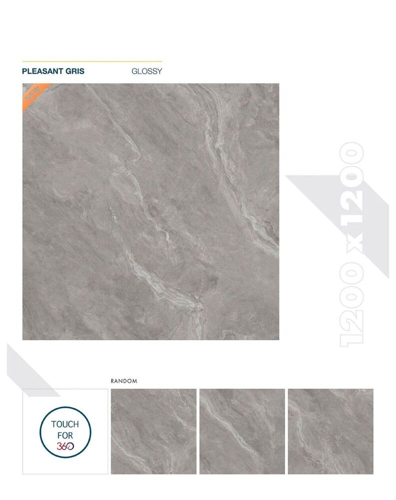 1200x1200mm Glossy Porcelain Vitrified Floor and Wall Tiles