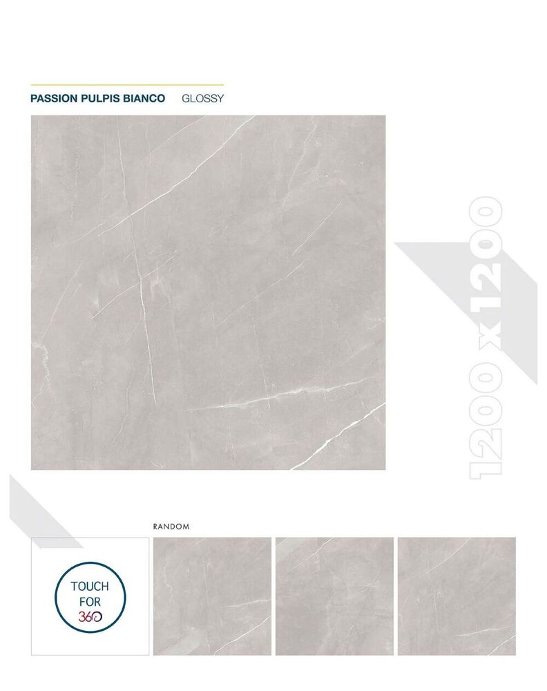 1200x1200mm Glossy Porcelain Vitrified Floor and Wall Tiles