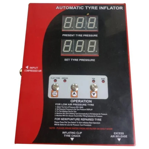 Wall Mounted Tyre Inflator - Power Source: Electric