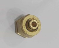 1014 Brass Pipe End Jdl Gold